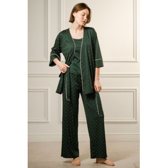 Брюки  женские       модал       зеленые