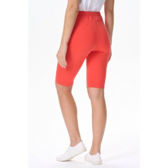 Бриджи  женские       трикотажные       красные