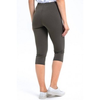 Бриджи  женские       трикотажные       серые     