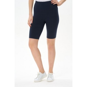 Бриджи  женские       трикотажные       синие     