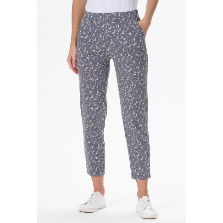 Брюки женские трикотажные серые