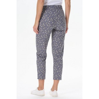 Брюки  женские       трикотажные       серые