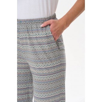 Брюки  женские       трикотажные       серые