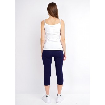 Лосины  женские       трикотажные       синие