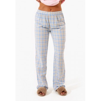 Брюки  женские       трикотажные       голубые