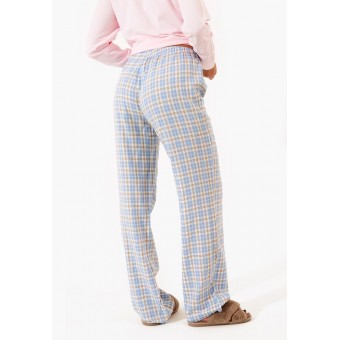 Брюки  женские       трикотажные       голубые