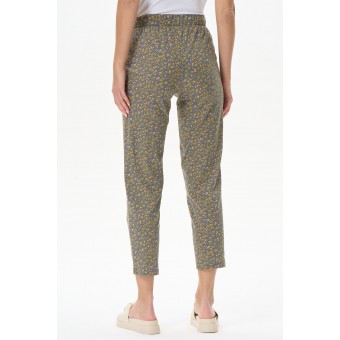 Брюки  женские       из кулирки       серые