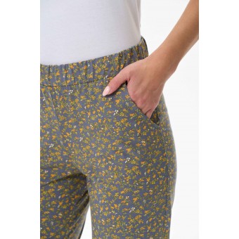 Брюки  женские       из кулирки       серые