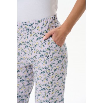 Брюки  женские       из кулирки       Сиреневый     