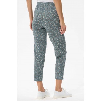 Брюки  женские       из кулирки       зеленые