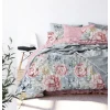 Комплект постельного белья 1,5 спальный из бязи с наволочками 70х70 2 шт Цветы The Дом