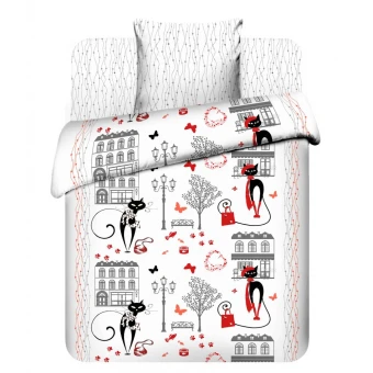 Комплект постельного белья  детский       1,5 спальный из бязи        с наволочкой 70х70 Животные Василиса  